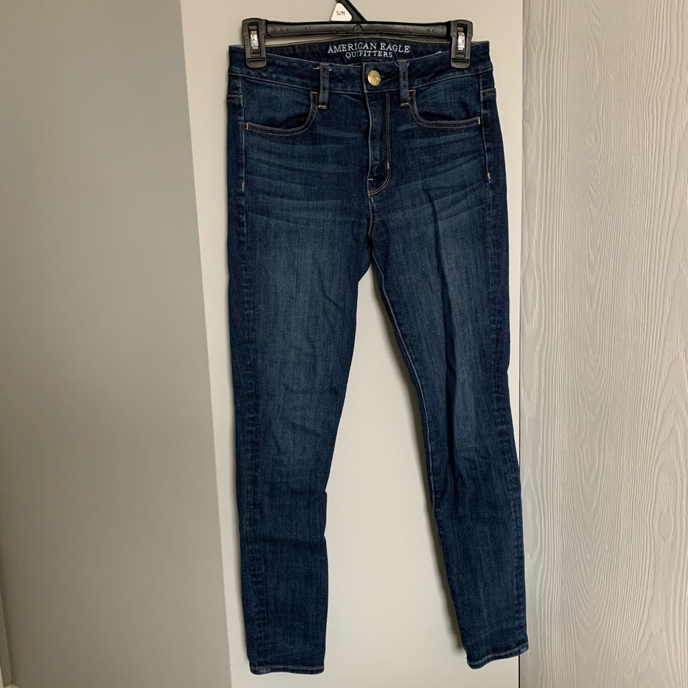 American Eagle Jeans Hi-Rise Jegging DarkWash